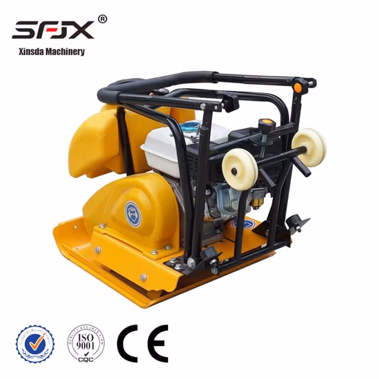 China Factory Price Electric Vibratory Earth Soil Hand Held Hydraulic Vibrating Plate Compactor