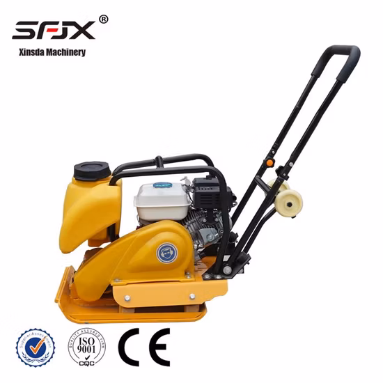 China Factory Price Electric Vibratory Earth Soil Hand Held Hydraulic Vibrating Plate Compactor