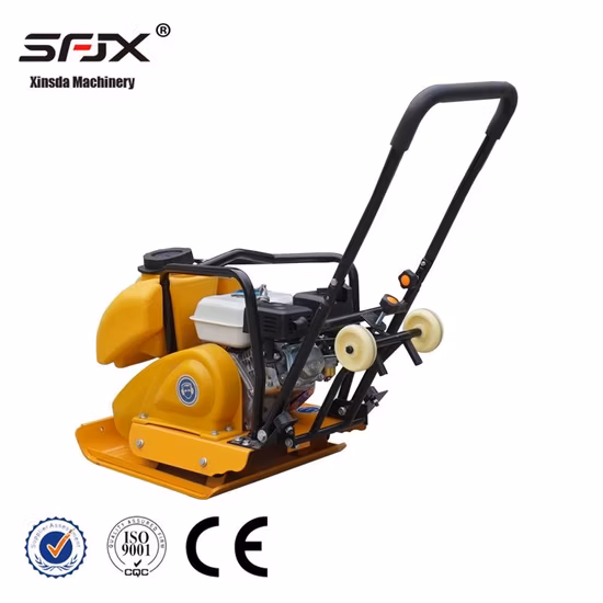 China Factory Price Electric Vibratory Earth Soil Hand Held Hydraulic Vibrating Plate Compactor